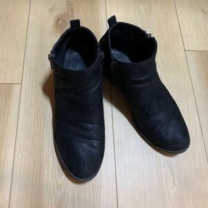 Carlos by Carlos Santana Womens Brie suede Black Ankle Bootie Size 8